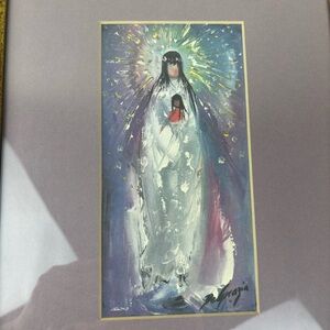 DeGrazia-“Serenity” Art Print/Professional framed/Indian culture/Madonna